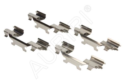 Repair kit Iveco Daily since 2006 35S/35C/50C front, brake pads pressure plates, 4pc