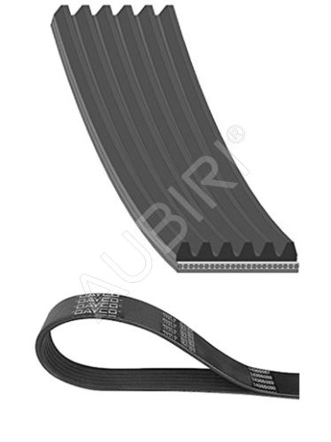 Drive Belt (V-Belt) Fiat Ducato 2006-2011, Jumper since 2006 2.2D PUMA with A/C