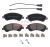 Brake pads Ford Transit 2006-2014 2.2TDCi front, with sensor